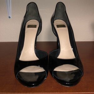 Patent leather heels !!